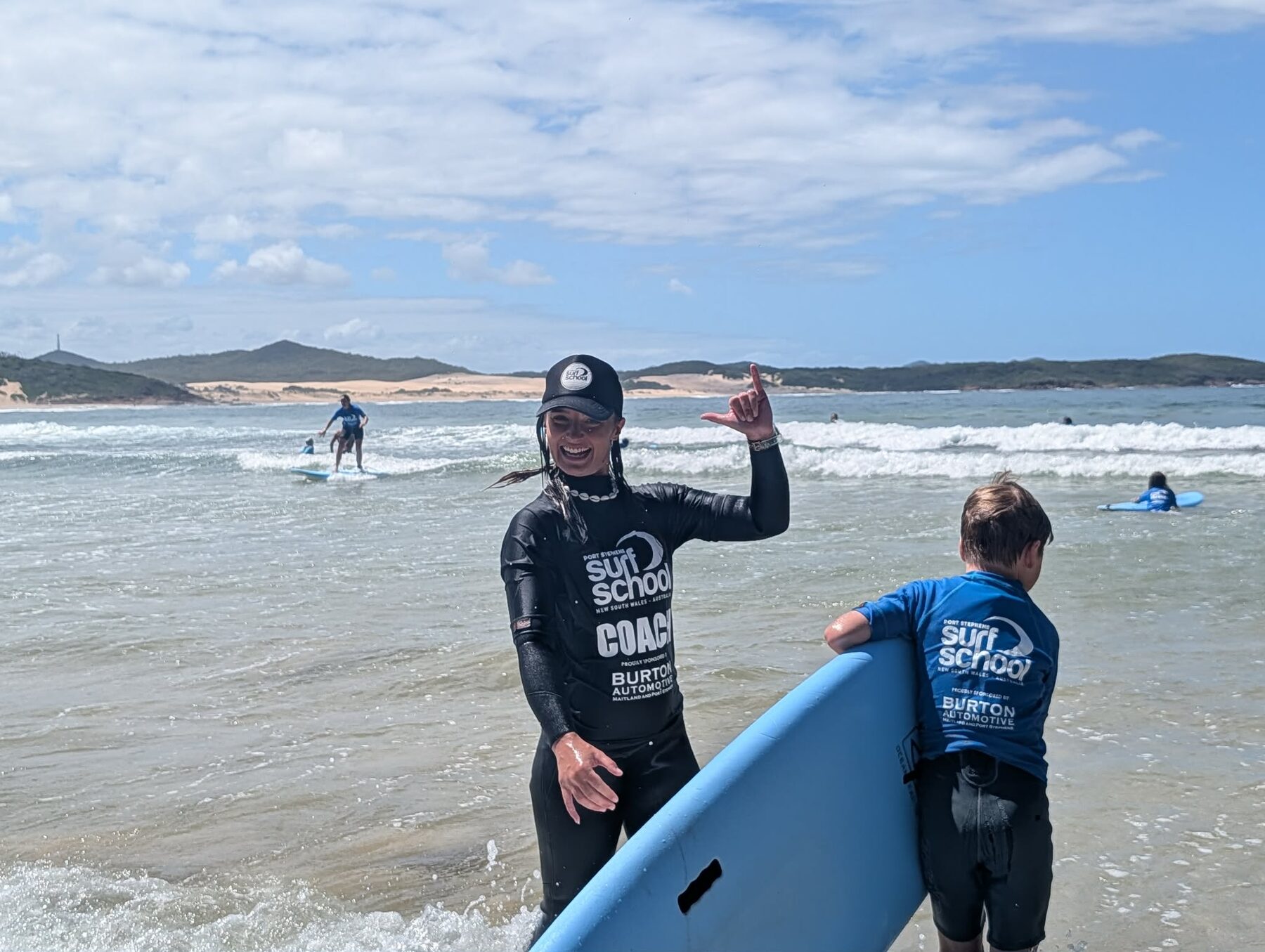 Kids Surfing Term Programs — Shredders & Frothers at Port Stephens Surf School, One Mile Beach